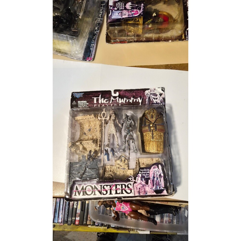 1998 McFarlane Monsters Series 2 The Mummy Playset Factory Sealed Vintage Horror
